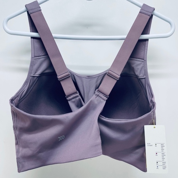 All in Motion Purple Sports Bra - Picture 9 of 10